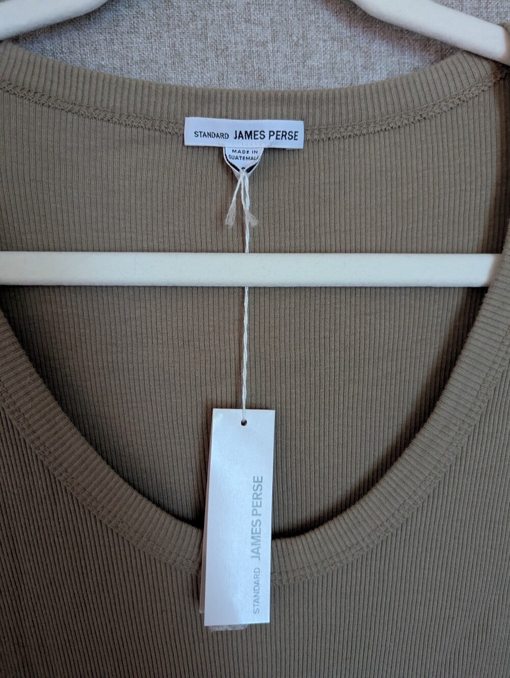 Standard James Perse T Shirt Midi Dress - Picture 2 of 5